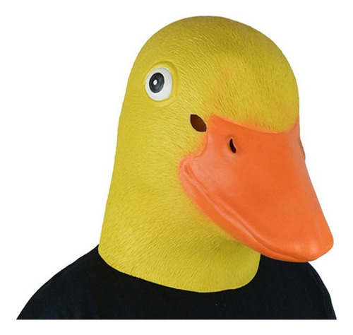 Para Mascara Cabeza Pato Animal Latex Halloween Navidad