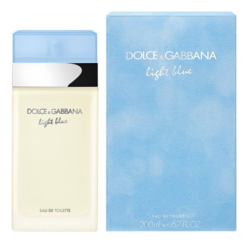 Dolce & Gabbana Light Blue Feminino Eau De Toilette 200ml