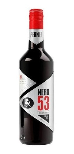 Imagen 1 de 10 de Fernet Premium Nero 53 Clásico 750 Ml. Microcentro. Envíos.