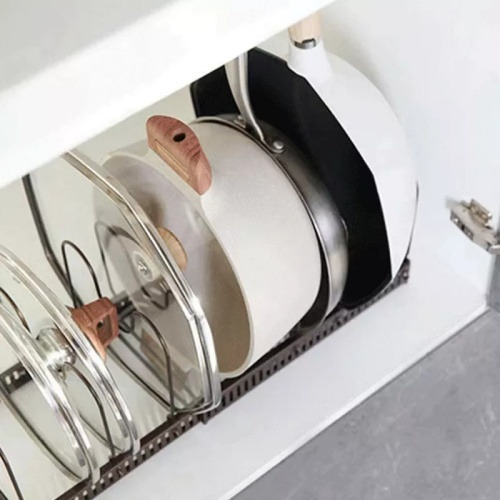 7 Casillas Estante De Almacenamiento Para Ollas De Cocina