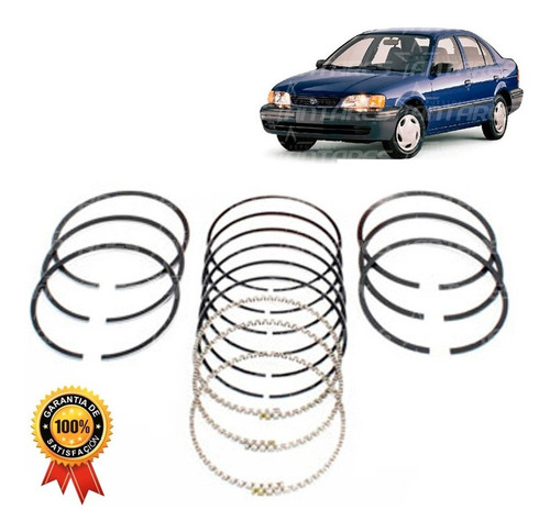 Juego Anillo Motor Toyota Tercel 1.5 1993 1994  Std Tp Japon