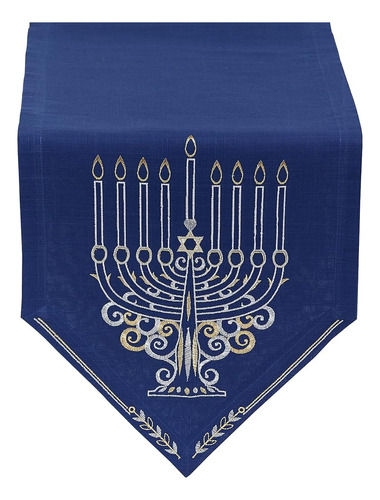 Dii Hanukkah Decoración De Mesa Festival De Luces Decoración