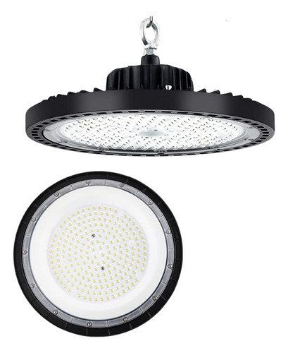 Lampara De Campana Led Blanca 200w Ufo High Bay Industrial