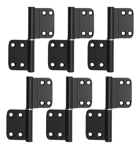 Ansingo 6 Pcs 4 Pulgadas De Elevación De 5 Pulgadas, Bisagra