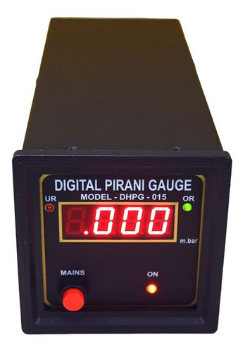 Medidor Digital Pirani Alto Rango Vacio: Mbar Bar Doble