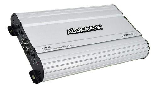 Amplificador P/ Auto Audiobank, 4 Canales, 1000w, Puenteable