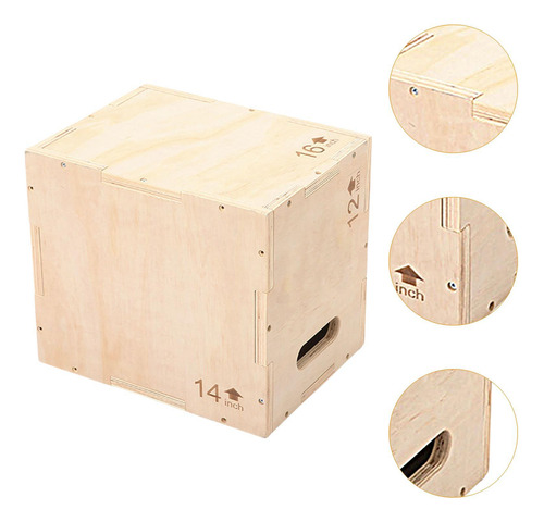 3 En 1 Caja Equipo De Ejercicio 12 Inchx14inchx16 Pulgada