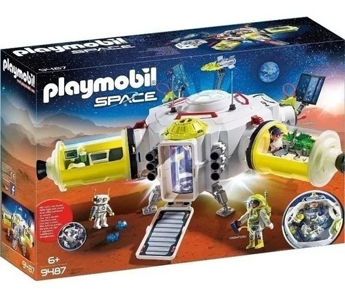 Playmobil Space Estacion Espacial Marte Original 9487