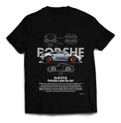 Polera Estampada Porche - Gt3