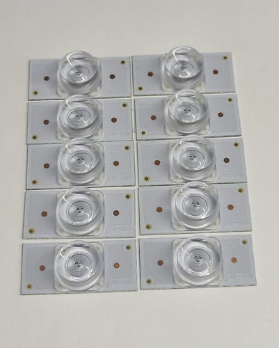 Led Para Pantalla Reparación Rápida  6v  Pack 10pz