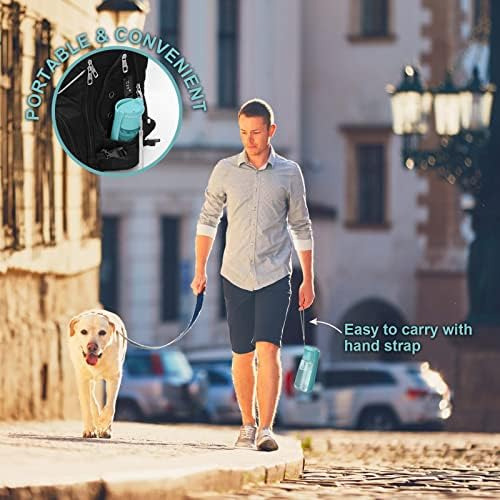 Botella De Agua De Perro Plegable Aikids Dispensador De 19 |