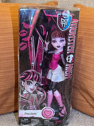 Muñeca Monster High Draculaura Básica W3 G1 Completa Nueva (Usado)