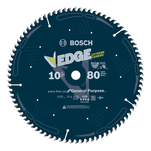 Bosch Dcbin. Hoja De Sierra Circular Con Borde De 80 Dientes