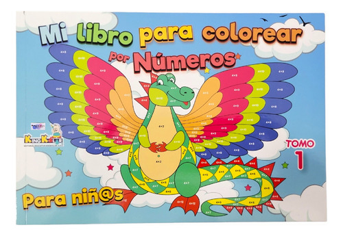 Libro Para Colorear Por Números Con Actividades Para Niños