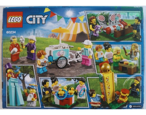Lego City 60234 People Pack Fun Fair 183 Pzs, 14 Personajes
