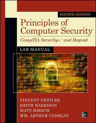 Libro Principles Of Computer Security Lab Manual, Fourth ...