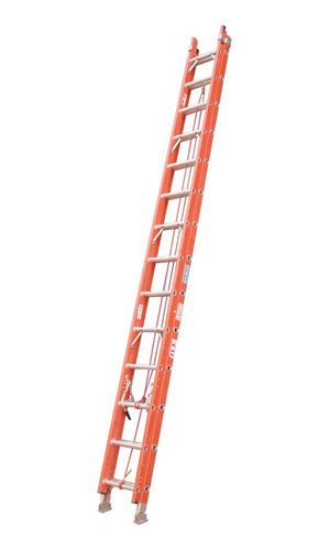 Escalera Extensible Fibra De Vidrio Aladino 32 Tramos