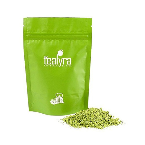 Tealyra - 4 Oz (112 G) - Pure Japonés Matcha Té Verde En Pol