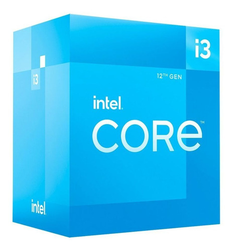 Procesador Cpu Intel Core I3 12100 S1700 12va G. Box