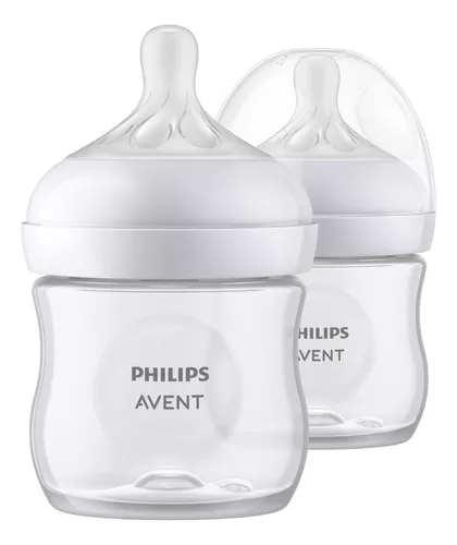 Set de 2 Biberones Avent Natural 4Oz 125 Ml