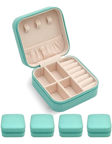 Imagen 3 de 7 de Joyero Estuche Portátil Organizador De Viaje