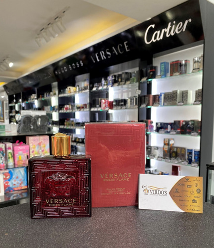 Imagen 2 de 2 de Versace Eros Flame Caballero 100ml Edp