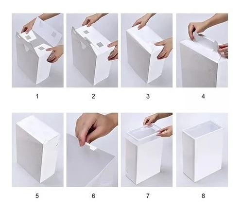 Imagen 5 de 7 de Pack 6 Organizador De Zapatos Caja Organizadora Transparent