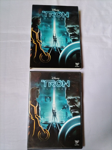 Tron El Legado Película Dvd Original Doble Portada 