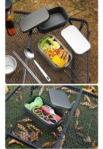 Bento Box Buttle Snack Box Linter Lunch Box Para Pesca De