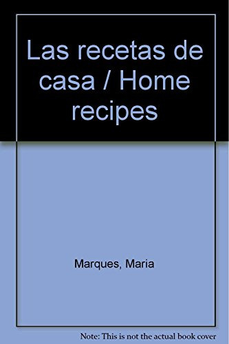 Las Recetas De Casa, María Marques, Juventud