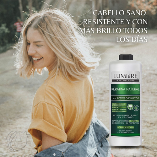 Keratina Para El Cabello Sin Formol + Shampoo Mantenimiento