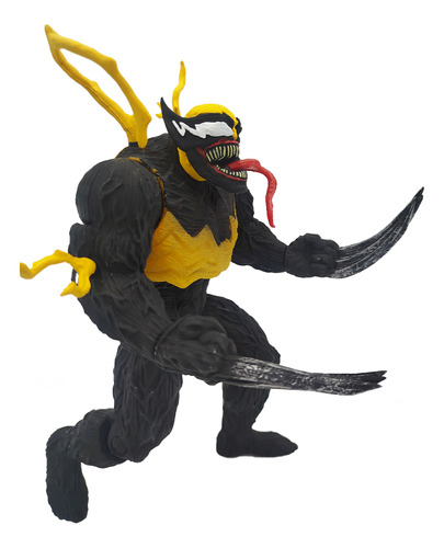 Venom Wolverine Premium Muñeco Articulado Con Luz 28 Cm Alto