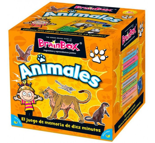 Brainbox Animales - Juego De Mesa