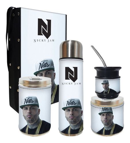 Set Matero 5 Piezas Abmntmy Nicky Jam Excelente Calidad