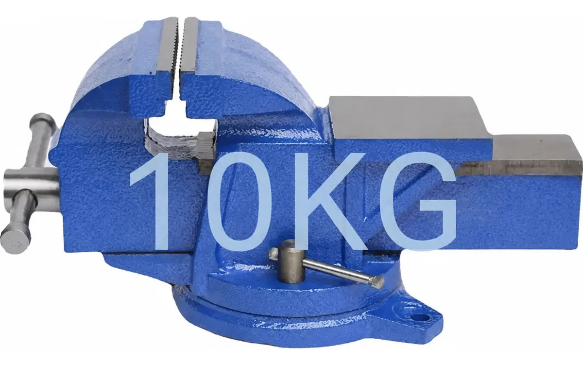 Tornillo De Banco Con Yunque 6 pulgadas 10 KG Herramientas Industrial Heavy Duty Rápido Ajuste 360°