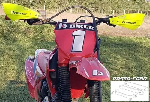 Number Plate Frente Crf 230 Avtec Trilha Enduro Motocross - Number