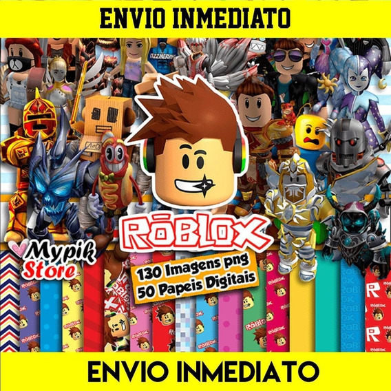 Kit Imprimible Roblox En Mercado Libre Mexico - kit imprimible y editable roblox videojuego diy edita imprime decora y a celebrar