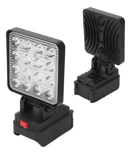 Led Work, 4 Pulgadas Cuadradas, 16 Led, De Alto Brillo, A Pr