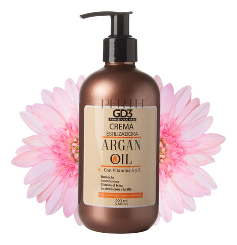 Crema Estilizadora Para El Cabello Con Aceite De Argán Gd3
