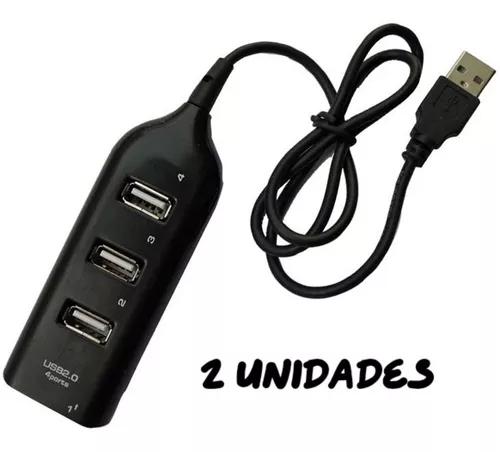 Regleta Hub Usb Portatil Extension 4 Puertos Usb 2.0 Tienda