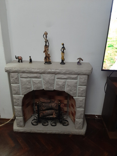 Estufa De Leños Cerámicos A Gas (Usado)