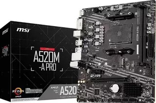 Placa Madre Msi A520m-a-pro Am4 Amd