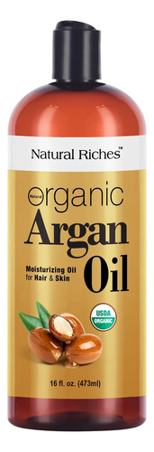Aceite Capilar Natural Riches, Aceite De Argán Orgánico De M