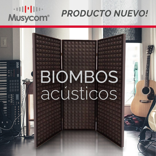 Imagen 3 de 5 de Biombos Acústicos Separadores Diseño Profesional By Musycom