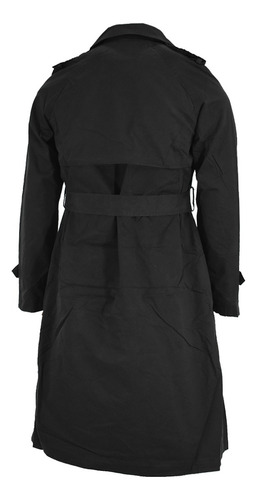 Imagen 6 de 7 de Campera Mujer Piloto Microfibra Impermeable Trench Yd 76213