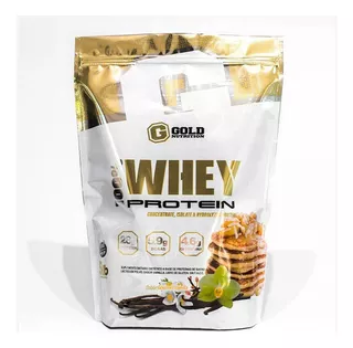 100% Whey Protein Golden Line X5lbs - Gold Nutrition Sabor Gourmet Vainilla