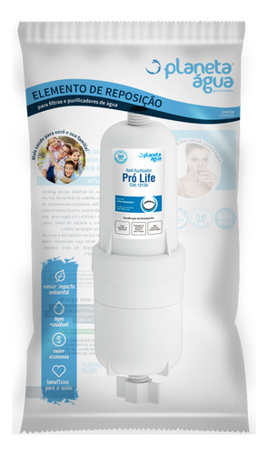 Refil Filtro Planeta Água Pro Life Compatível Com Everest*