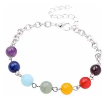 Comprar Pulseras 7 Chakras Piedras Meditación Yoga Tibetana 