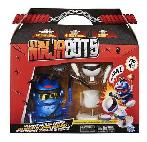 Ninja Bots Muñeco Entrenador Spin Master