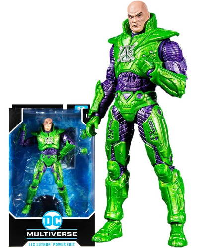 Mcfarlane Dc Comics Lex Luthor Power Suit New 52 Multiverse